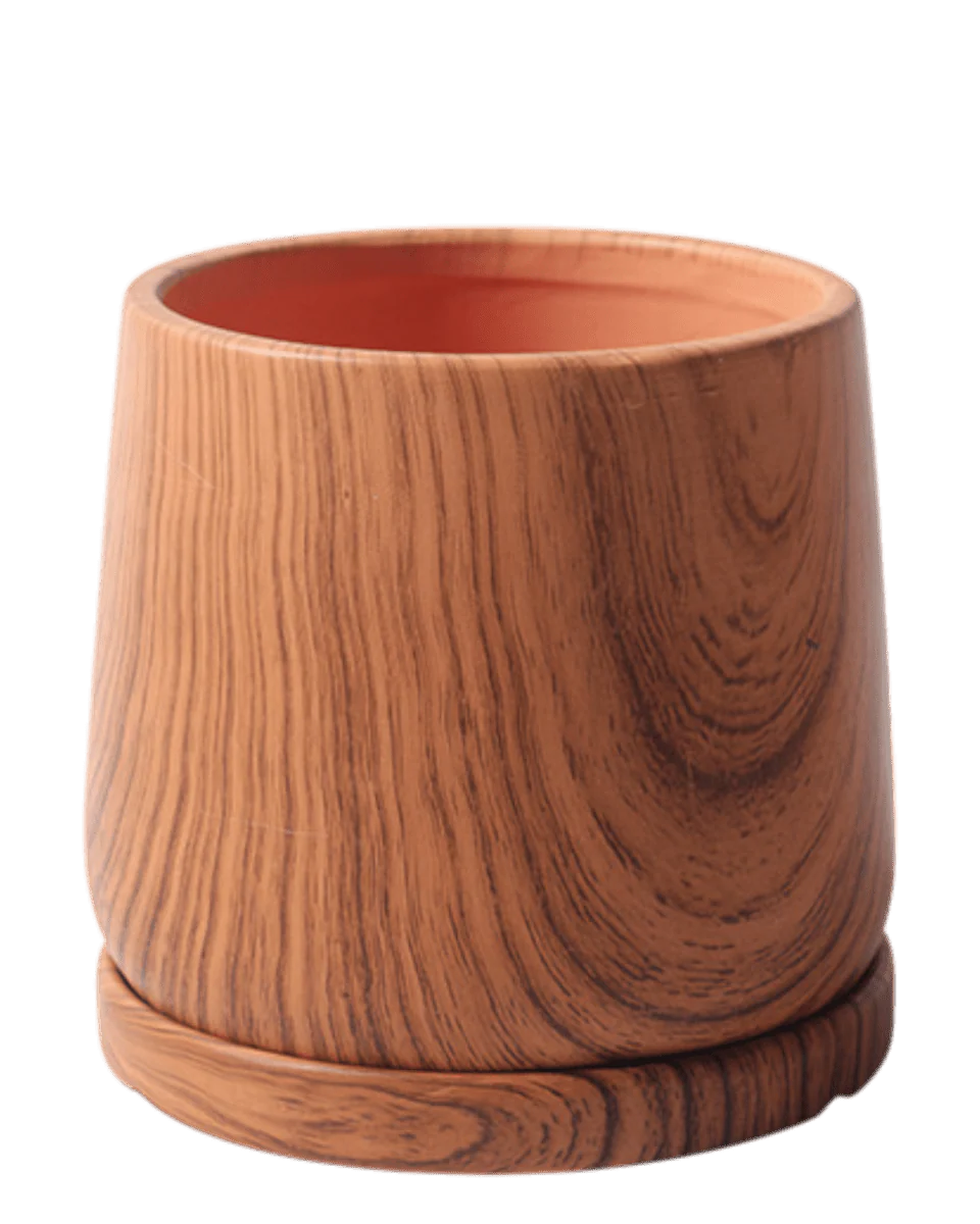 Tulip Wood Pots- Medium - Image 5