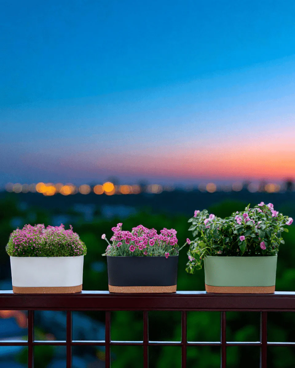 Verdant Rectangle Planter