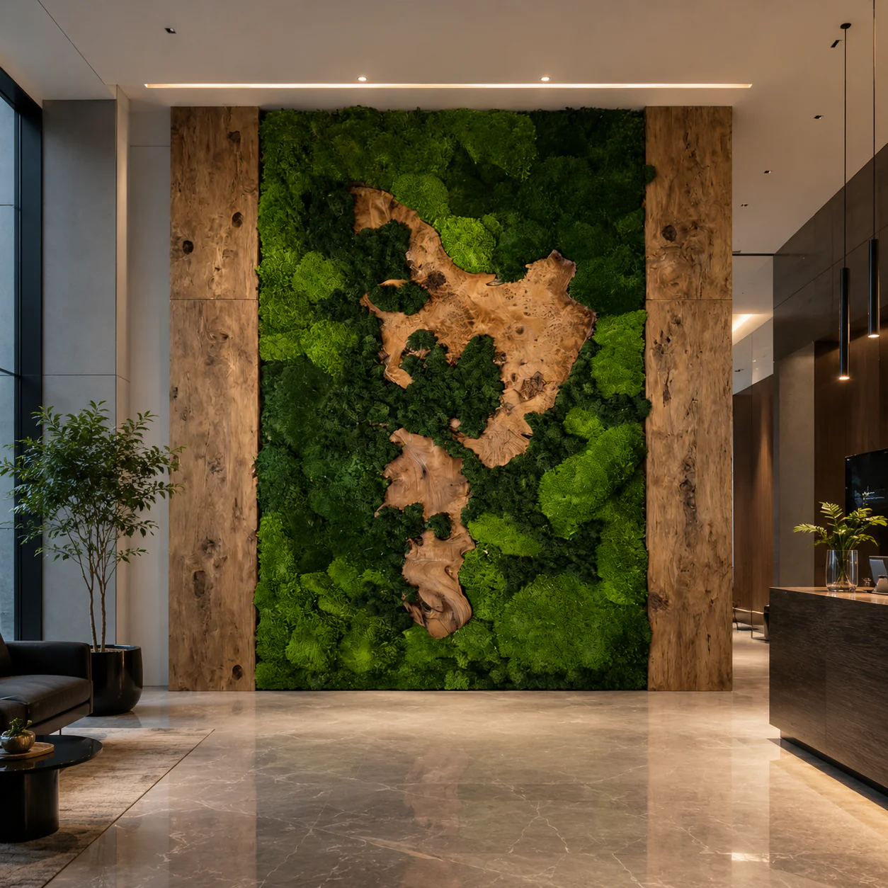XL Frame - Preserved Plants: MOSS. - Image 16